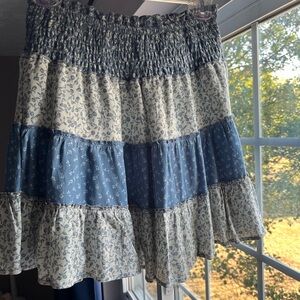 Flouncy Cottagecore Skirt, American Eagle